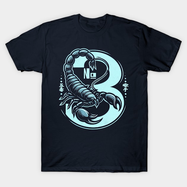 The Five Deadly Venoms - Scorpion T-Shirt by Genbu